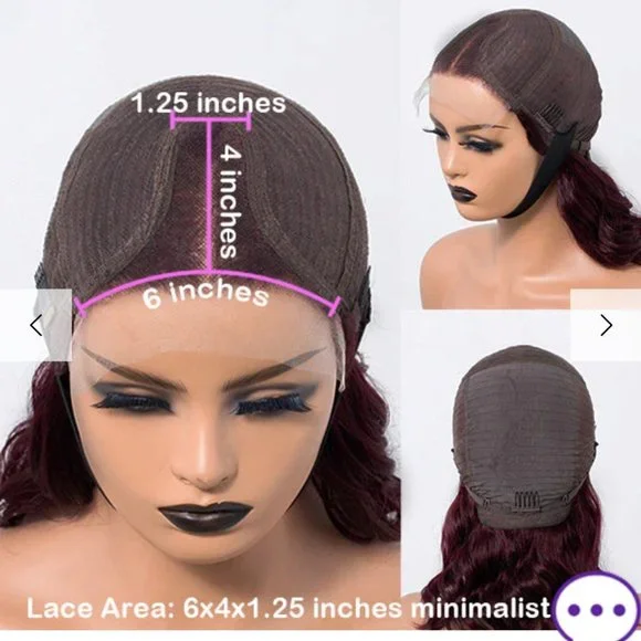 Loose Wave Undetectable Invisible Lace Middle Part wig - Picture 3 of 5